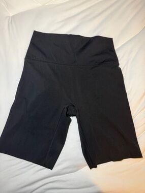 Offline by aerie Black High-Rise Bike Shorts